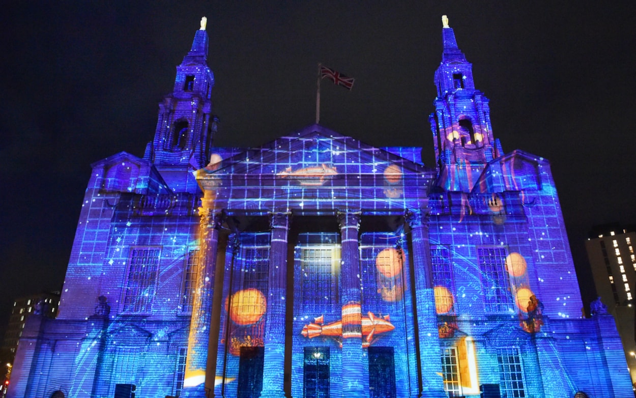 Light Night 2025 - Portals: The Machine of Worlds by Ocuba: Image credit: Graham Fotherby