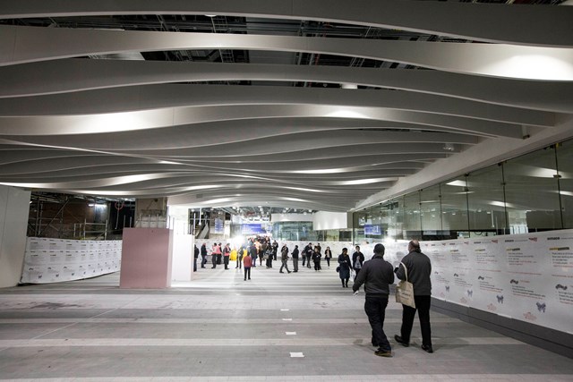 New concourse trial at Birmingham New Street