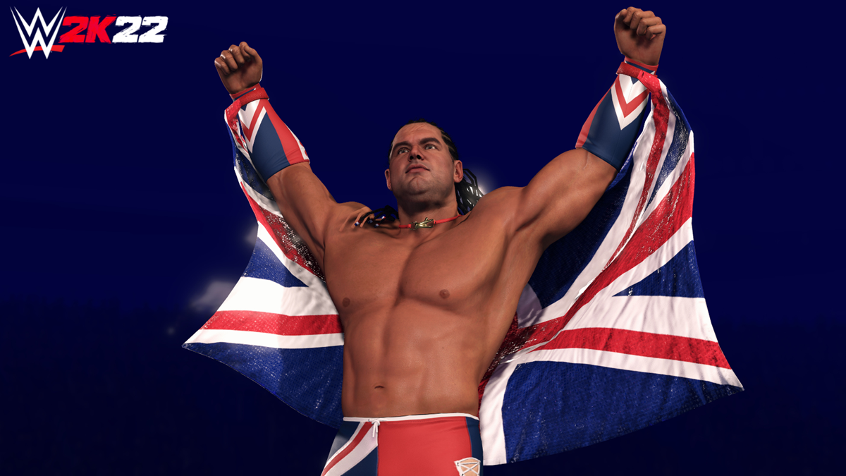 WWE 2K22 British Bulldog