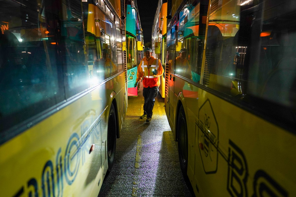 Staff at Go North West, part of The Go-Ahead Group, worked overnight to launch the first of Manchester's franchised Bee Network buses on Sunday morning, from depots in Bolton and Wigan.