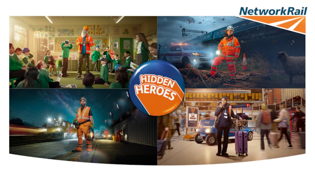 Survey finds regional railway workers underrated in public importance: Hidden Heroes hero montage picture