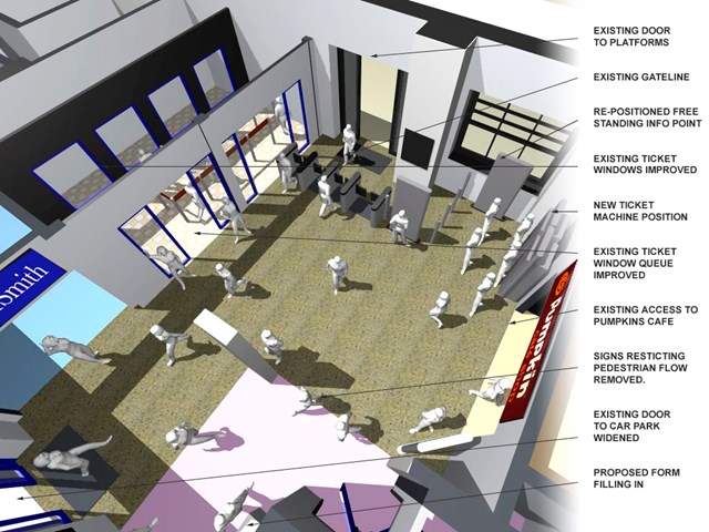 Exeter St David - artist's impression 2: Exeter St Davids improved after NSIP