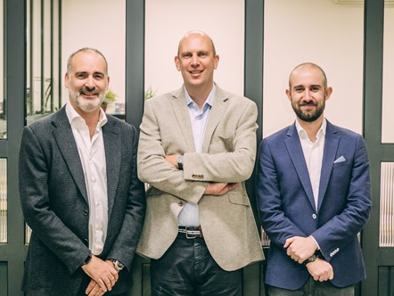 Aforza founders Dominic Dinardo, Ed Butterworth and Nick Eales