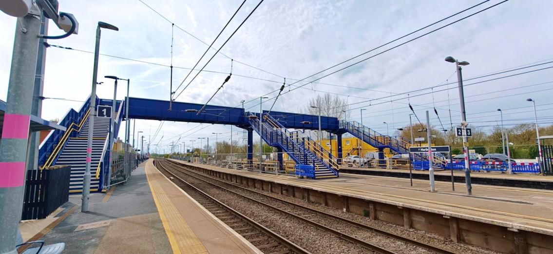 Harlington bridge open 1