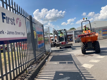 York bus depot electric work starts June 2023 3