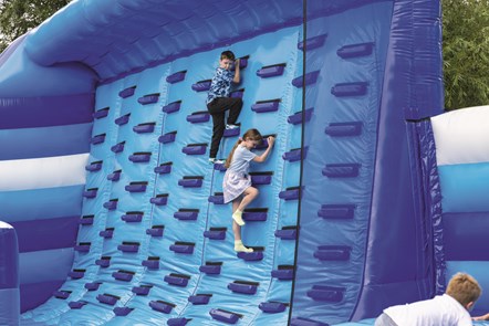 Inflatable Arena at Burnham-on-Sea