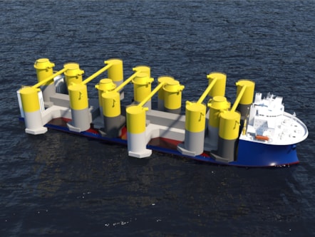 T-Floaters six at Dry Tow Vessel