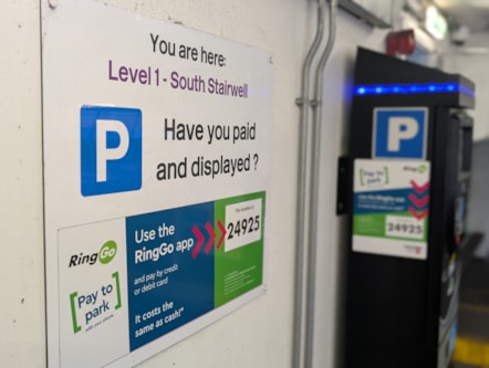 Parking signs