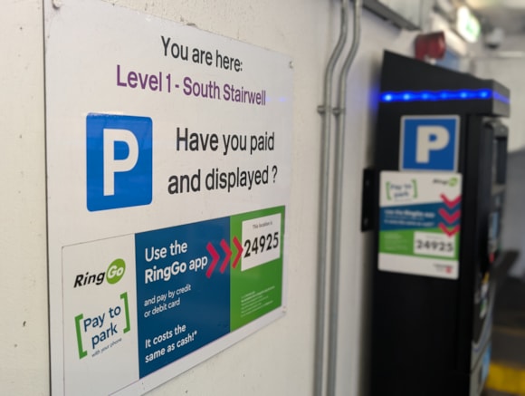 Parking signs