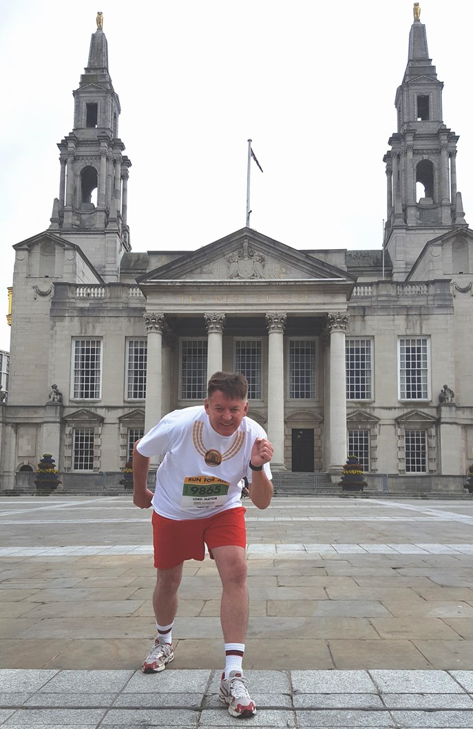 Lord Mayor to take on double challenge at Leeds 10k in aid of his chosen charities: 10krun2-2.jpg
