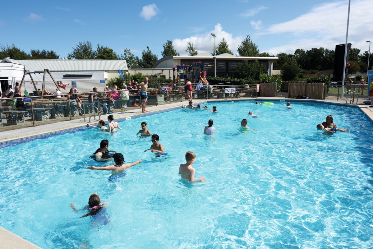 Outdoor pool at Lakeland