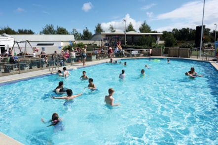 Outdoor pool at Lakeland