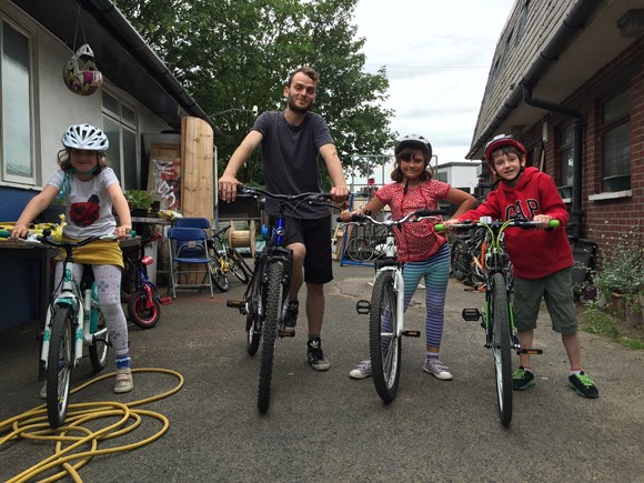 TfL Press Release - Grants available to encourage more Londoners to take up cycling: TfL Image - Cycling Grants