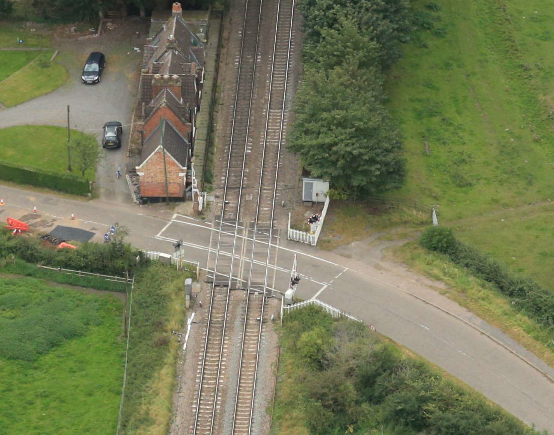 Network Rail boosts reliability of Charnwood level crossing this month: Rearsby level crossing, Charnwood