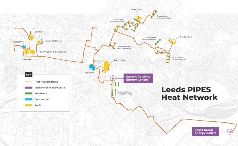 Council wins prestigious industry award for low carbon heat network: Leeds PIPES Network (Feb 2022)