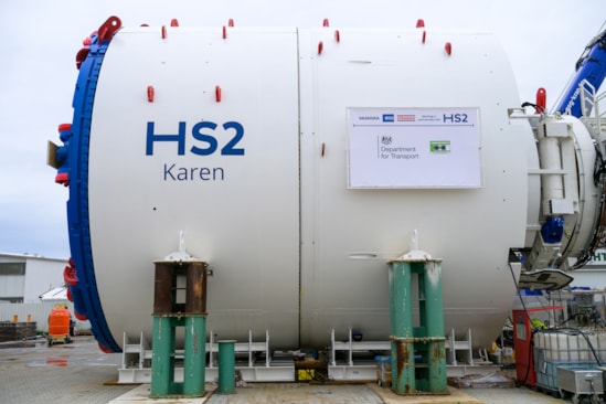 HS2 TBM Karen factory acceptance test at Herrenknecht in Germany