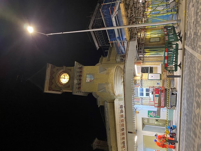 Refurbishment at Eastbourne station