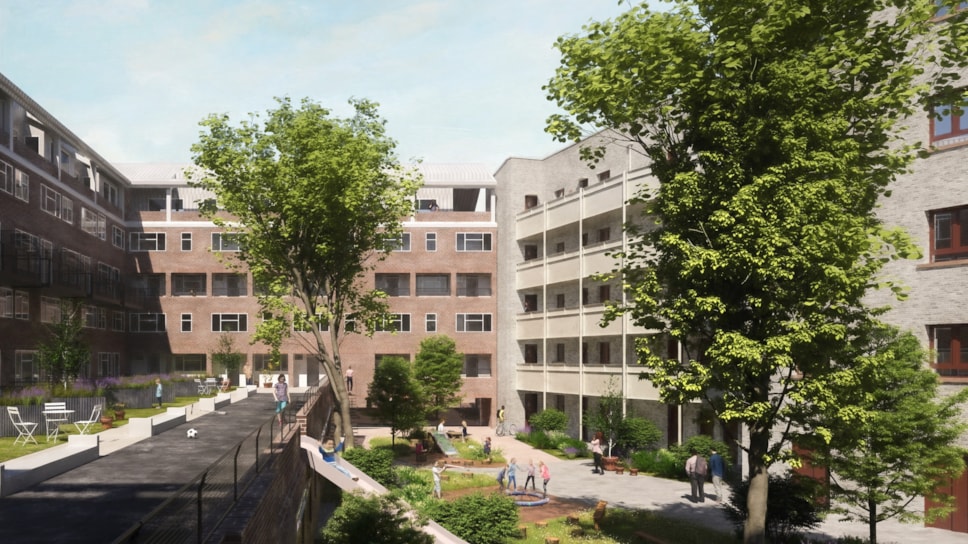 Morris Blitz Courtyard (credit Archio)