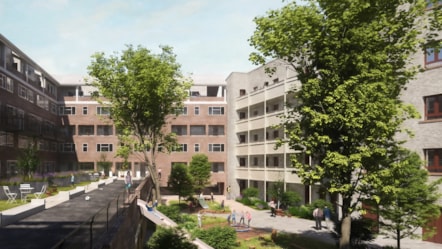 Morris Blitz Courtyard (credit Archio)