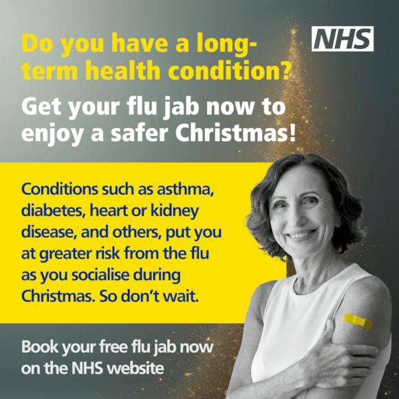 Additional Walk-in NHS flu vaccination clinics available in Cornwall and Isles of Scilly: Serious Health Conditions