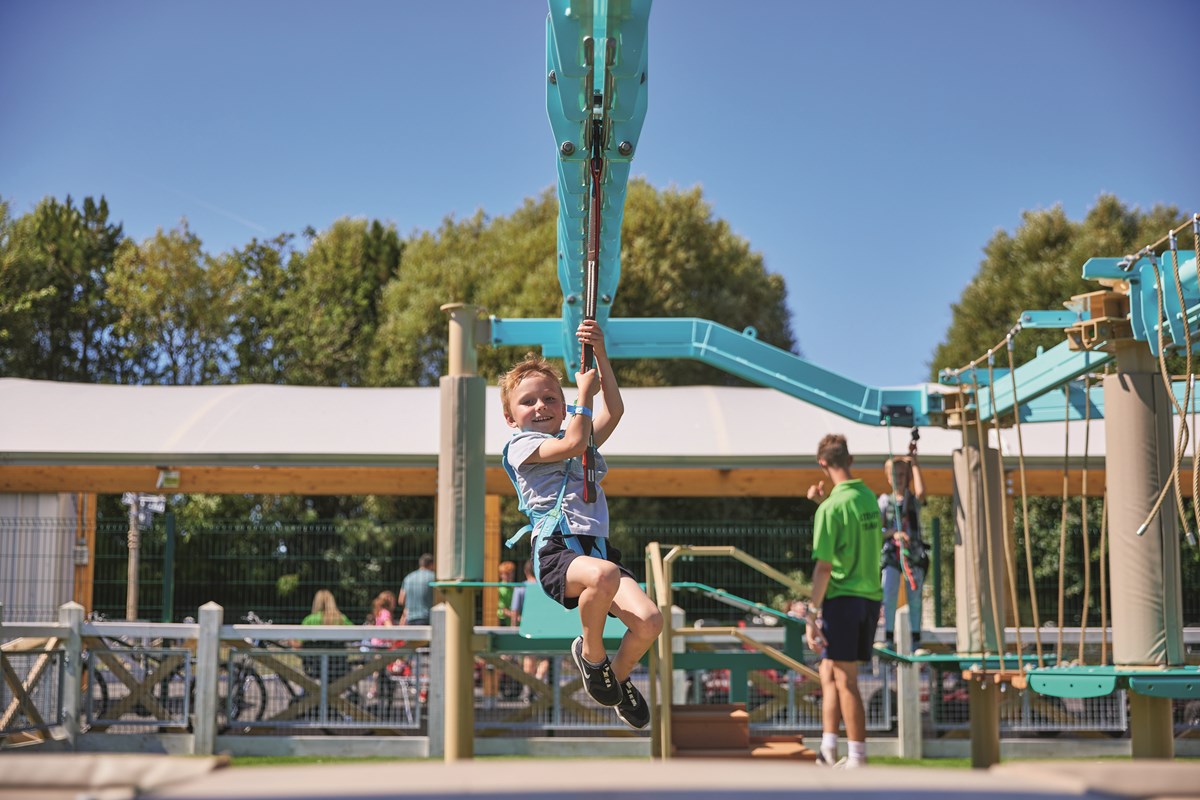 Mini Aerial Adventure at Thorpe Park