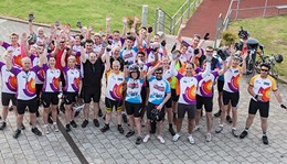 Over 200 Mitie people took part, either as riders or volunteers, in the event which was organised by Threshold Sports.: Over 200 Mitie people took part, either as riders or volunteers, in the event which was organised by Threshold Sports.