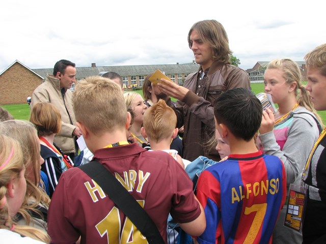 Jonathan Woodgate at No Messin' Live! in Middlesbrough: Acklem, Middlesbrough 20-21 August 2007