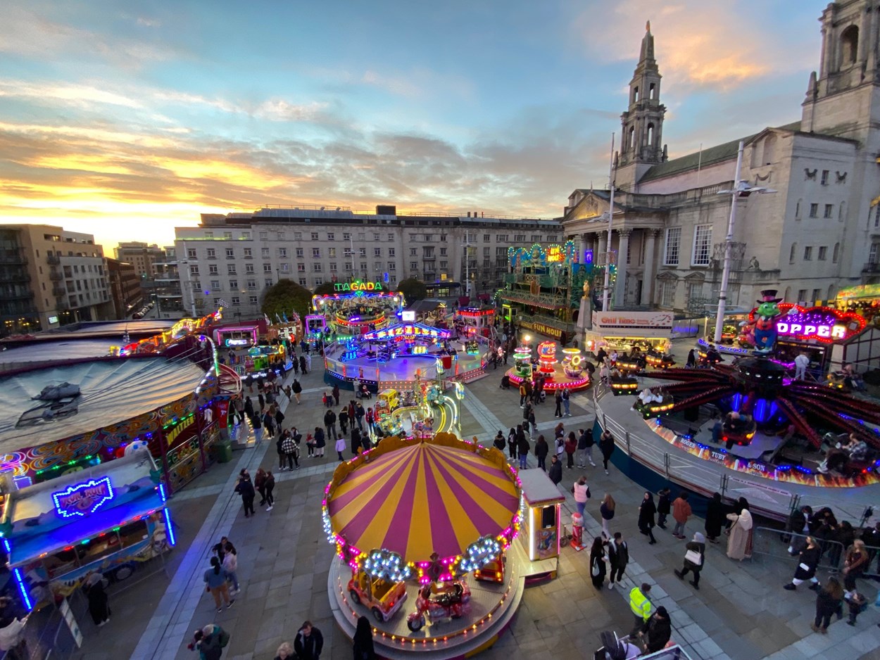 Leeds Valentine's Fair: Leeds City Council will be teaming up with International Funfairs to bring the UK’s best known Valentine’s fair back to Leeds city centre over the half term holidays.

Celebrating its 30th year of operation, the popular event will take over Millennium Square, Victoria Gardens and Cookridge Street from Friday, February 10 until Sunday February 19, 2023. 

Launched in 1992 as the first ever Valentine’s Fair in the UK, the seasonal event has been taking place every year since, except for 2021 when it had to be cancelled sue to the COVID pandemic.