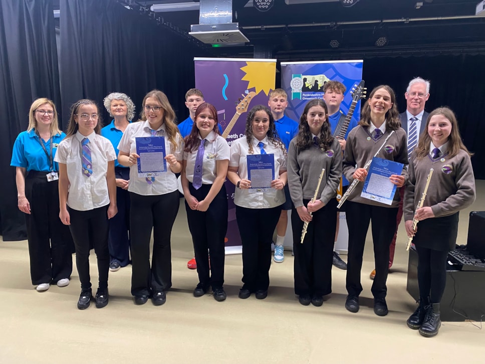 Valero music festival ensemble winners