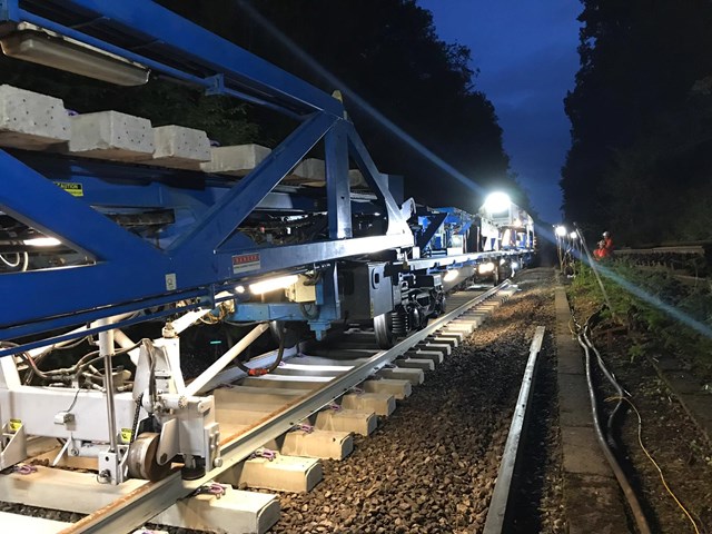 Railway engineering work postponed to help people get to the seaside this Bank Holiday: Track renewals Botley-2