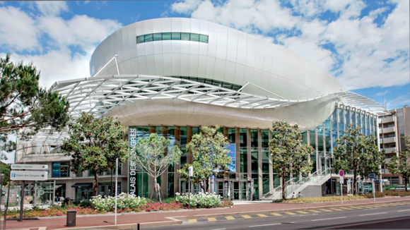 Sciences, culture, musique… Le Palais des Congrès Antipolis fait sa rentrée !: Palais des Congrès Antipolis ©️Coralie Polack