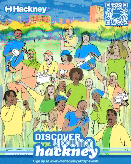 Discover Young Hackney poster 2025