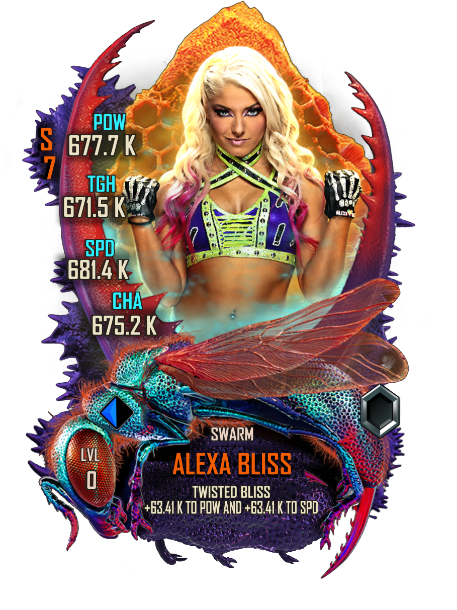 WWESC S7 Alexa Bliss Swarm