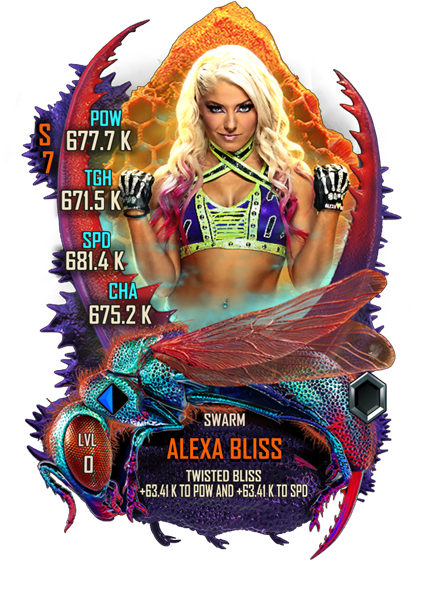 WWESC S7 Alexa Bliss Swarm