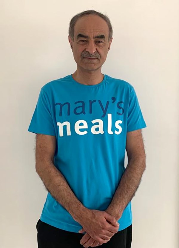 Mary’s Meals supporter Zahid Nawaz