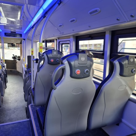 Interior of Sigma 10 bus