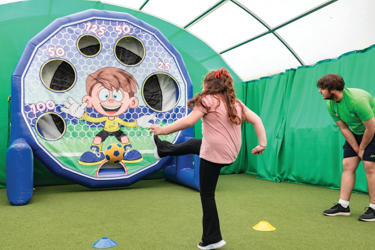 Football Dartboard Challenge, Kent Coast