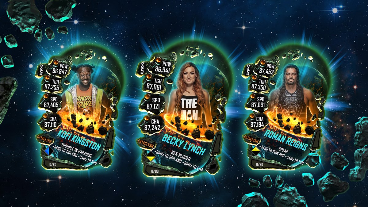 WWESC S5 Cataclysm Card Set