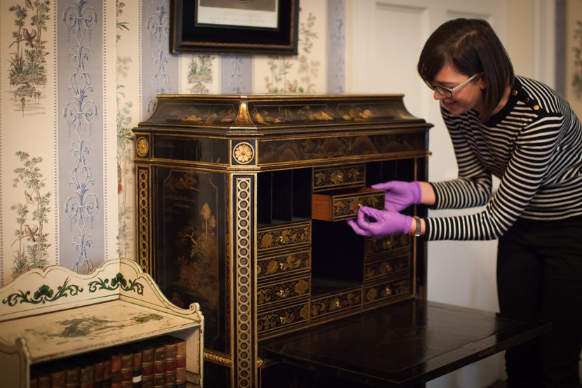 Chippendale’s stunning furniture makes move to museum ahead of new exhibition: templenewsamruth-3207.jpg