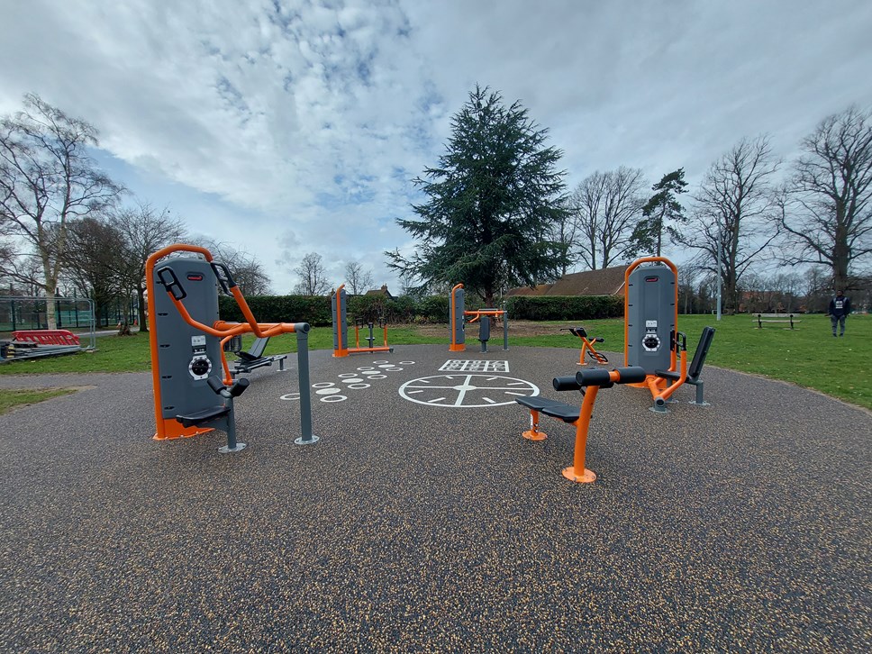 Get moving with the new outdoor gym at Palmer Park!