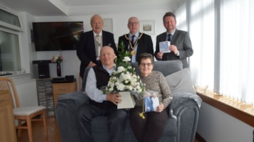 William and Marion Craig celebrate Diamond Wedding Anniversary