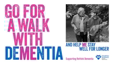 Email banner - Walking - Rethink Dementia
