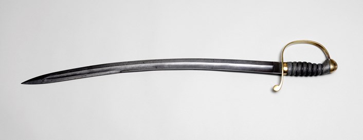 Object of the week- policeman’s sword used in Leeds Gas Riots: gasriotsword.jpg