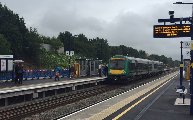 The new Bromsgrove station