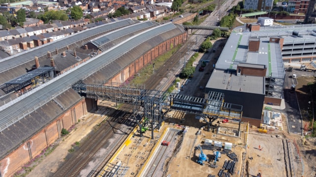 Darlington station progress, credit to TVCA (3): Darlington station progress, credit to TVCA (3)