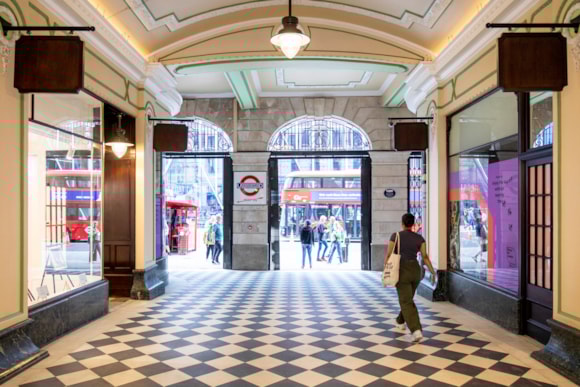 Edwardian Victoria Station Arcade is the latest unique retail accommodation to open within Places for London's estate: TfL Image - Victoria Station arcade-4