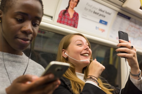 More stations and tunnelled sections across London’s Tube network now connected to high-speed mobile coverage: TfL Image - Mobile connectivity on the Tube