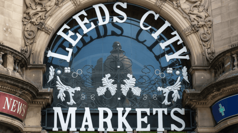 New five-year strategy is set to deliver the goods for Leeds Kirkgate Market: Market entrance