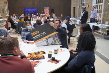 Discussions at the Connect to Work launch event