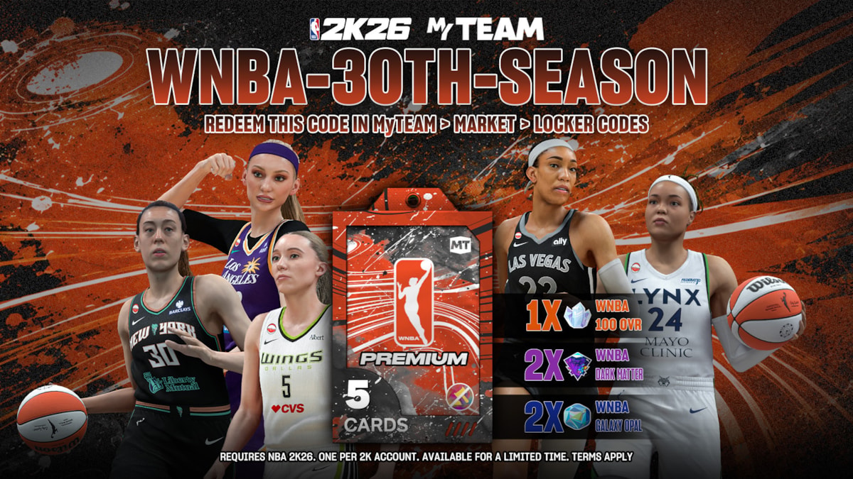 NBA 2K26 MyTEAM WNBA-30th-Season
